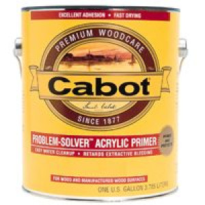 CABOT 8022.007 PROBLEM-SOLVER WHITE ACRYLIC PRIMER