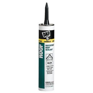 DAP 18270 10.1 OZ BLACK ROOF WATERTIGHT ASPHALT FILLER & SEALER