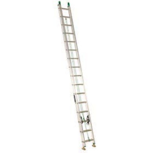 LOUISVILLE LADDER AE4232PG 32' TYPE II ALUMINUM EXTENSION LADDER PRO GRIP