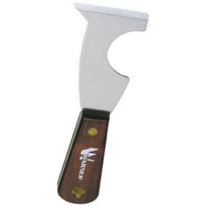 WARNER TOOL 379 5 IN 1 GLAZIER HEAVY DUTY ROSEWOOD HANDLE .080" CARBON STEEL