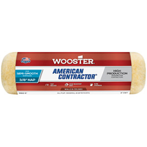 WOOSTER AMERICAN CONTRACTOR R562-9 9" X 3/8" ROLLER COVER SEMI-SMOOTH