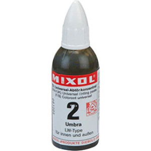 MIXOL S/02 20 ML LW-TYPE UMBER UNIVERSAL TINTING PASTE RAW UMBER