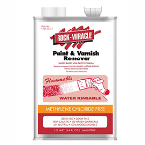 ROCK MIRACLE NFMCF-05104 NON-FLAMMABLE METHYLENE CHLORIDE FREE PAINT STRIPPER