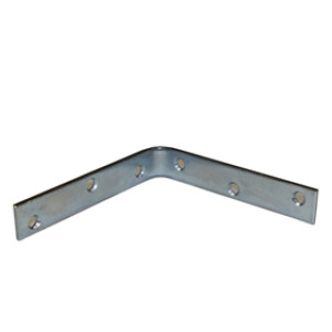G-FORCE 40133 6" CORNER BRACES ZINC PLATED BULK NO SCREWS