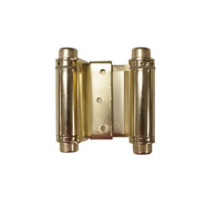 G-FORCE 43051 3" BRASS PLATED DOUBLE ACTING HINGE CARDED
