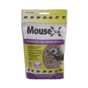 ECOCLEAR 620200-6D 8 OZ BAG MOUSEX NON-TOXIC MOUSE AND RAT KILLER PELLETS
