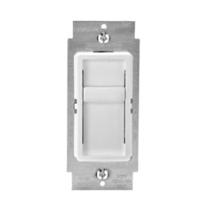 LEVITON C22-06672-1LW UNIVERSAL SLIDE DIMMER WHITE