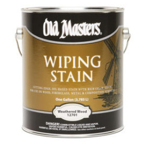 OLD MASTERS 12701 WEATHERED WOOD WIPING STAIN