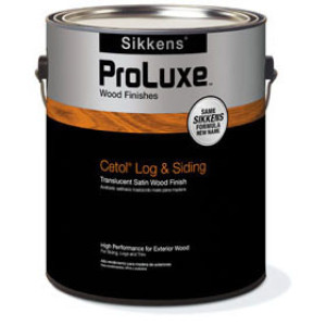 PROLUXE SIKKENS 366082 LOG & SIDING DARK OAK EXT WOOD FINISH SIK42009