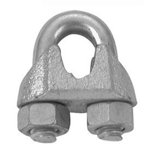 CAMPBELL T7670489 3330 5/8" WIRE ROPE CLIP ELECTRO-GALVANIZED