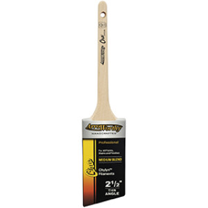 ARROWORTHY 3860-0250 2-1/2" CHYLYN RATTAIL ANGLE SASH PAINT BRUSH