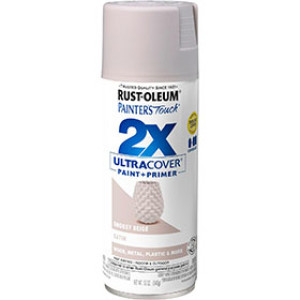 RUST-OLEUM 2X PAINTER'S TOUCH 334092 ULTRA COVER ENAMEL SATN SMOKEY BEIGE