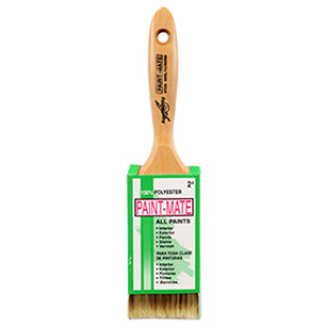 ARROWORTHY 7030 2" PAINT MATE POLYESTER BLEND VARNISH BRUSH