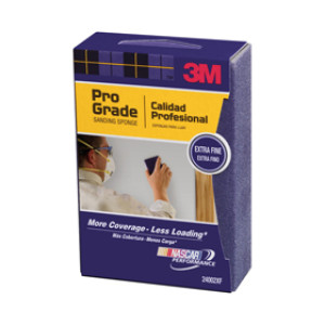 3M 24002TRIP-XF-B PRO GRADE 2.625" X 3.75" X 1" VERY FINE D/A SANDING SPONGE