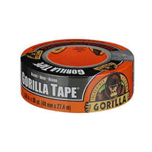 GORILLA GLUE 105629 1-7/8" X 30YDS HEAVY DUTY BLACK GORILLA DUCT TAPE