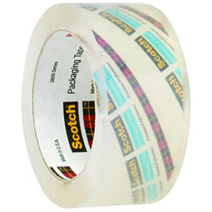 3M 3850 2" X 55YD HEAVY DUTY CLEAR SHIPPING / PACKAGING TAPE