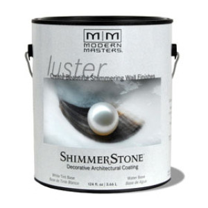 MODERN MASTERS SS1001-GAL SHIMMERSTONE WHITE TINT BASE