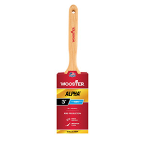 WOOSTER ALPHA 4232 3" MICRO TIP FLAT SASH PAINT BRUSH