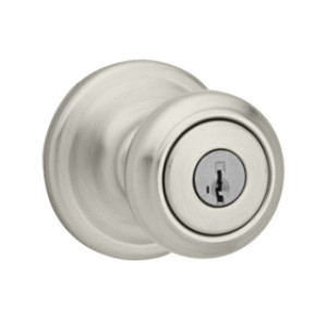 KWIKSET 740CN-CAMERON-15 CP K4 SMARTKEY ENTRY LOCKSET SATIN NICKEL 97402-554