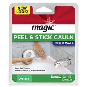 WEIMAN 3014 MC15 / MC156T 7/8" X 11' TUB & WALL SEALER TRIM WHITE