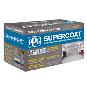 PPG SC300-SGK/01 STONE GRAY SUPERCOAT EPOXY GARAGE FLOOR COATING