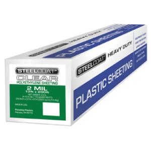 PETOSKEY PLASTICS FGP9941-63 12' X 200' 2 MIL CLEAR POLYETHYLENE PLASTIC FILM