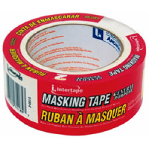 INTERTAPE 5103 2" X 60 YARDS RED LABEL MASKING TAPE