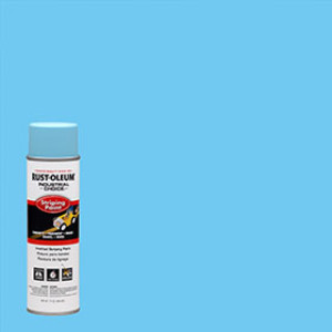 RUST-OLEUM 1627838 INDUSTRIAL CHOICE 18 OZ INVERTED STRIPING PAINT BLUE