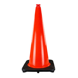 SAS 7500-28 28" ORANGE TRAFFIC SAFETY CONE