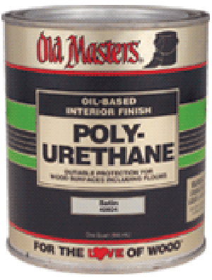 OLD MASTERS 49404 GLOSS POLYURETHANE INTERIOR OIL BASED