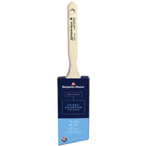 BENJAMIN MOORE U60225-017 2-1/2" CHINEX/POLYESTER FIRM BLEND ANGLE SASH BRUSH