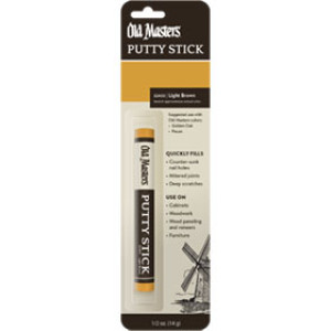 OLD MASTERS 32403 LIGHT BROWN PERFECT MATCH PUTTY STICK 1/2 OZ