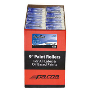 VELVET TOUCH 191 PC DUMB BIN 9" X 3/8" LINT-FREE ROLLER REFILL