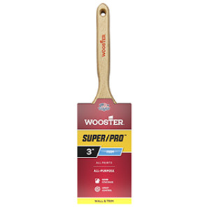 WOOSTER SUPER/PRO BADGER J4102 3" FLAT SASH PAINT BRUSH