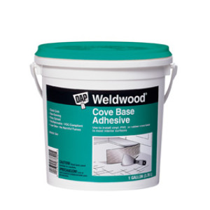 DAP 25053 WELDWOOD COVE BASE ADHESIVE OFF-WHITE