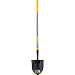 AMES 2585600 16GA LONG WOOD HANDLE ROUND POINT SHOVEL TEMPERED STEEL BLADE