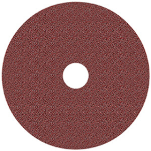 NORTON 01909 5" X 7/8" 50 GRIT ALUMINUM OXIDE RESIN FIBER DISC F240