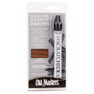 OLD MASTERS 10020 DARK BROWN SCRATCHIDE FURNITURE TOUCH-UP STAIN PENS