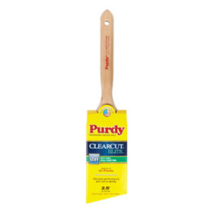 PURDY 144152825 2-1/2" CLEARCUT ELITE GLIDE ANGULAR TRIM ULTRA STIFF PAINT BRS