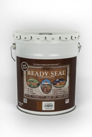 READY SEAL 530 MAHOGANY EXTERIOR WOOD STAIN AND SEALER 5 GALLON PAIL