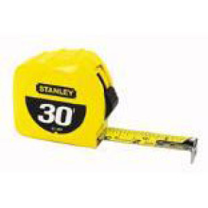 STANLEY 30-464 30' X 1" TAPE RULE