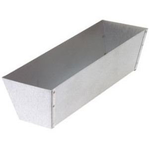 WARNER TOOL 206 12" GALVANIZED STEEL DRYWALL MUD PAN