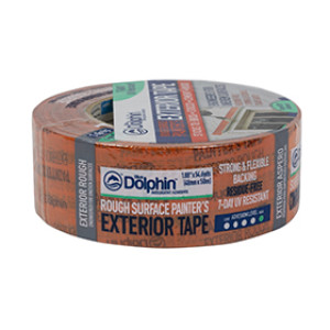 BLUE DOLPHIN TP EXT R-0200 1.88" X 54YDS HYBRID EXTERIOR ROUGH PAINTER'S TAPE