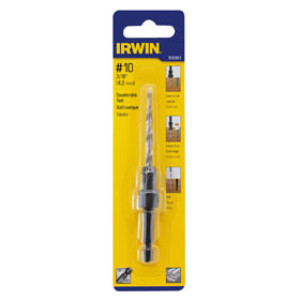 IRWIN 1882783 #10 TAPERED COUNTERSINK WOODBORING TOOL