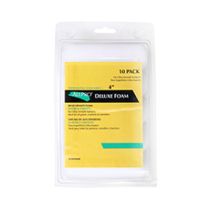 WORK TOOLS ALLPRO 5094068 4" ROUND FOAM ROLLERS (10-PACK)