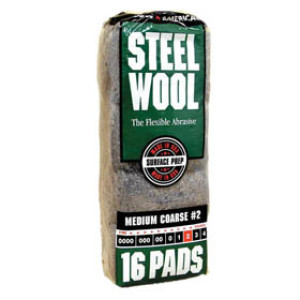 RHODES AMERICAN GRADE 3 STEEL WOOL 16 PAD LOAF