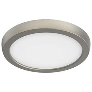 SATCO BLINK PRO - 11W 7" LED FIXTURE CCT SELECTABLE ROUND SHAPE BRUSHED NICKEL