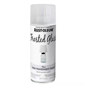 RUST-OLEUM SPECIALTY 342600 11 OZ FROSTED GLASS SPRAY PAINT