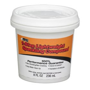 WHITE LIGHTNING WL60512 ONE-STEP SPACKLING COMPOUND