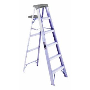 LOUISVILLE LADDER AS3006 6' TYPE IA ALUMINUM STEPLADDER